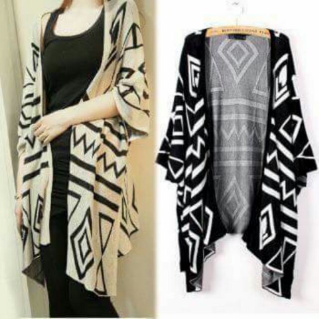 Long Aztec Cardigan Shopee Philippines