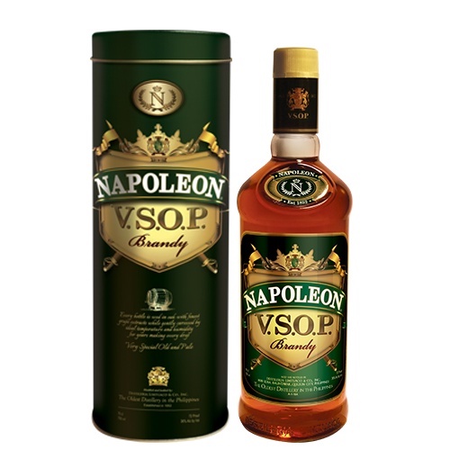 Napoleon Brandy VSOP in Tin Can 750ml Shopee Philippines