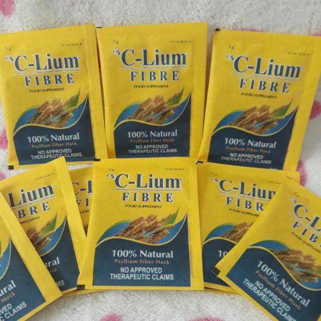 SALE! CLIUM FIBRE SACHET (5g) psyllium husk Shopee Philippines