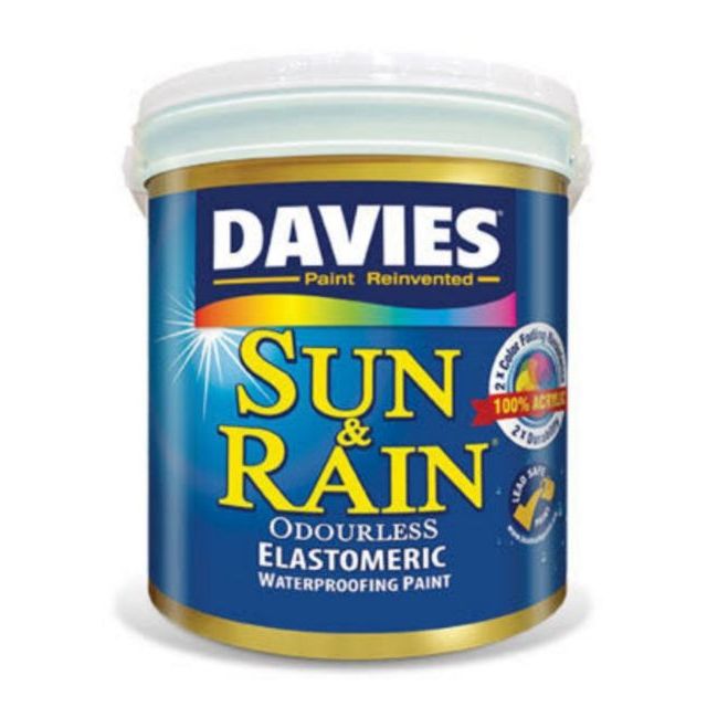 Davies Paints Sun and Rain Elastomeric Weather proof Paint Shopee