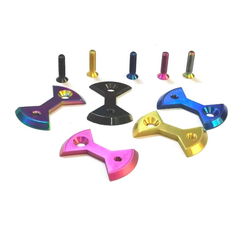 Titanium alloy Bike Pedal Plate Cleats for SpeedPlay Zero &Light Action