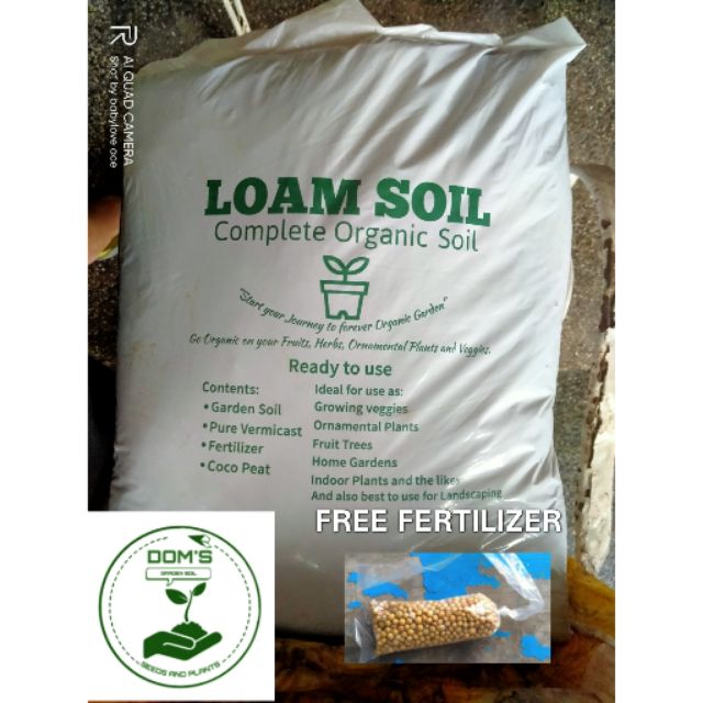 Organic loam soil ( 78 kg) Shopee Philippines