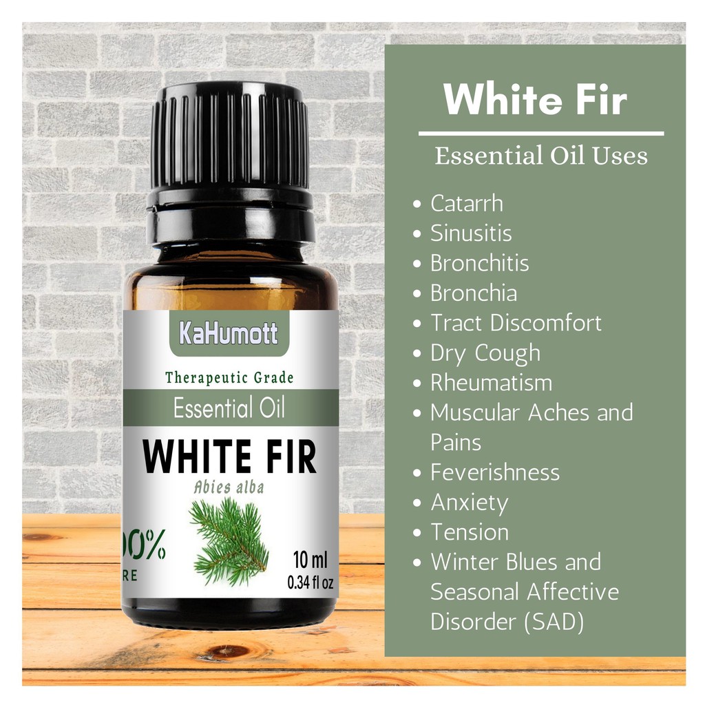 WHITE FIR 100 Pure Essential Oil 10 ml Shopee Philippines