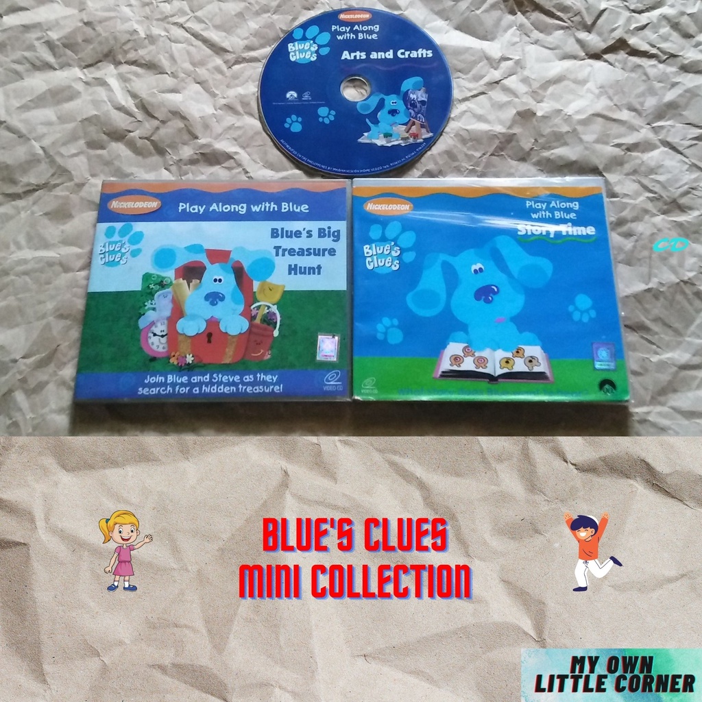 Preloved, used, 2nd hand Blue's Clues VCD mini collection (Garage sale