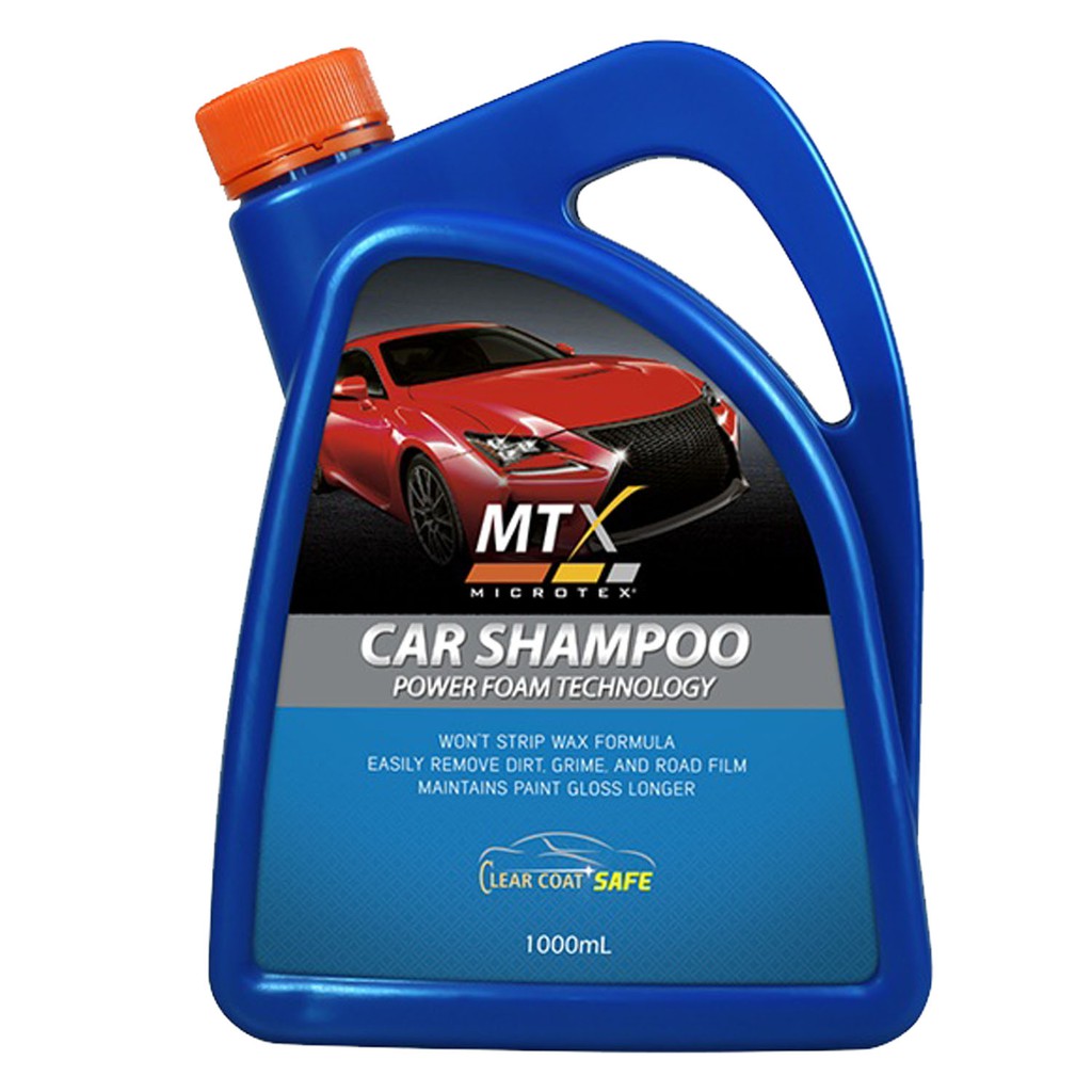 Microtex Car Shampoo 1000mL MAS101 Blue Shopee Philippines