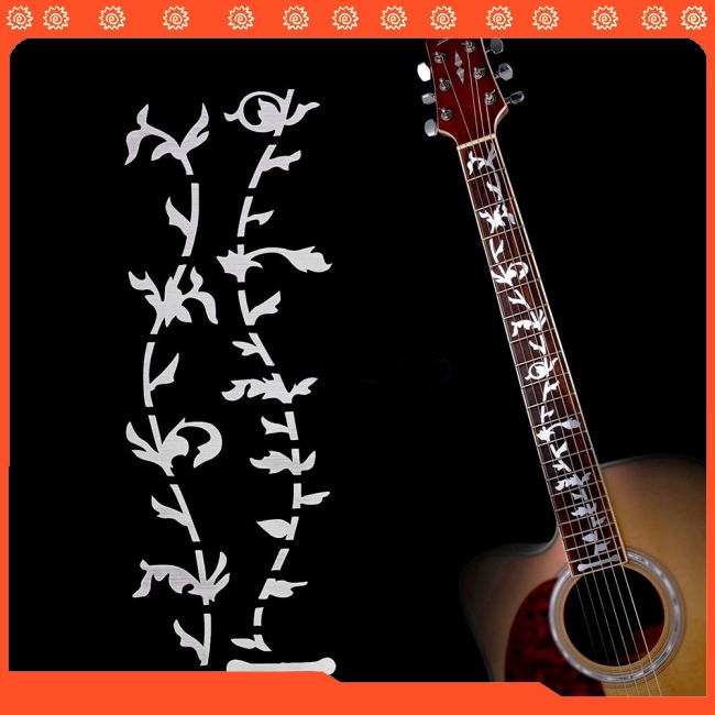 Electric Acoustic Guitar Stickers Inlay Decal Ultra Thin Fretboard