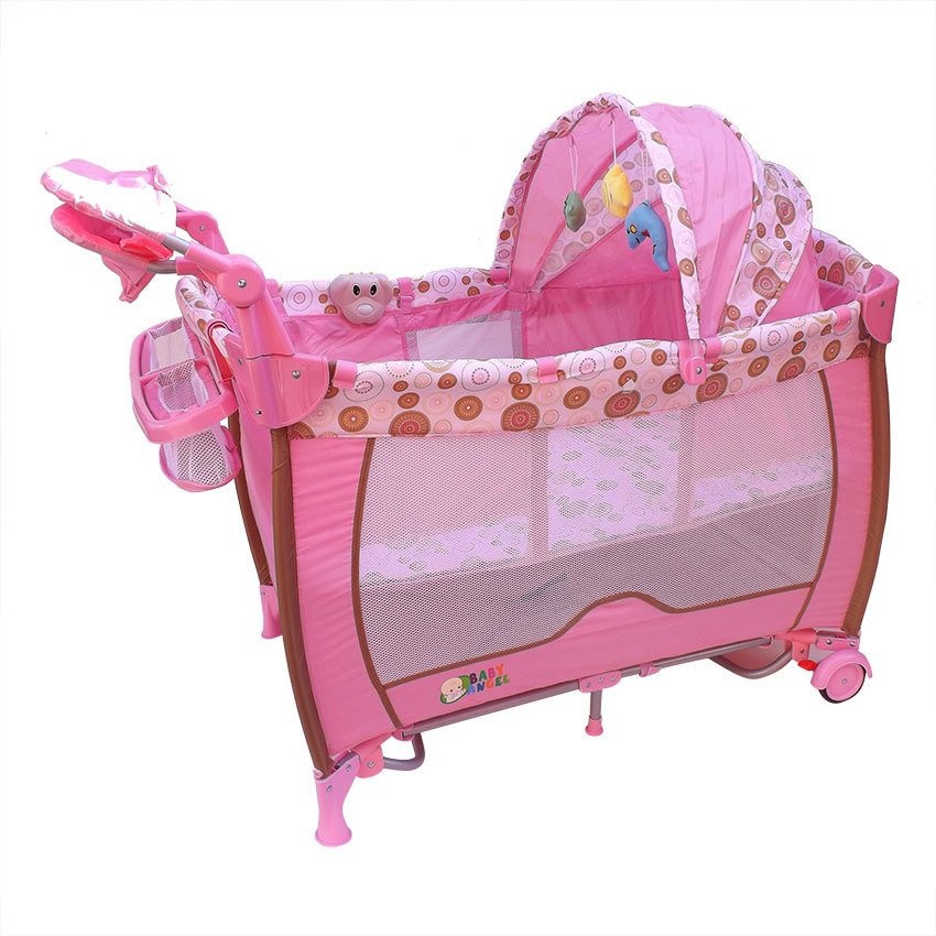 Baby Angel Crib (Pink) Shopee Philippines