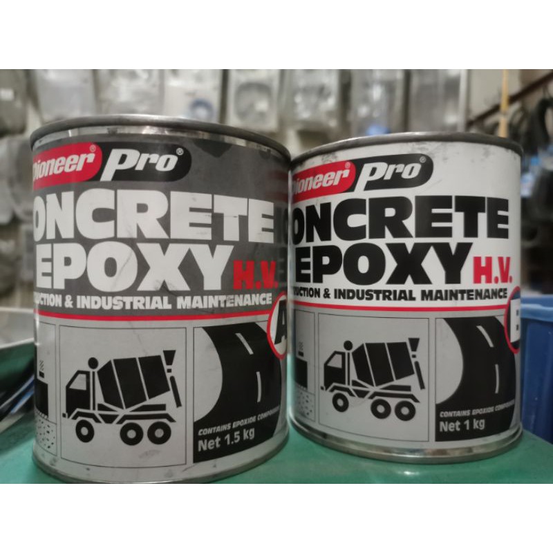 Pioneer Pro Concrete Epoxy High Viscosity / Low Viscosity 1 Liter