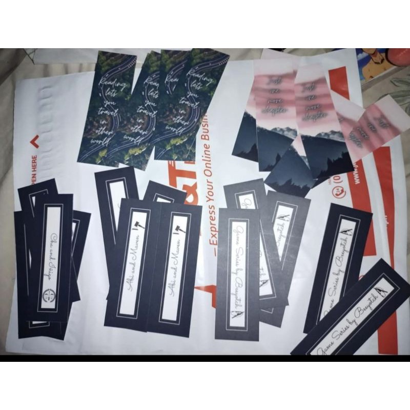 Waterproof Bookmarks (customized) Shopee Philippines