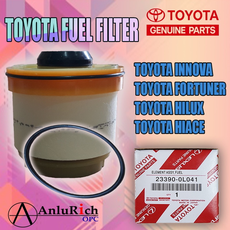Original Fuel Filter for Toyota Innova, Hilux, Fortuner, Hiace 2005