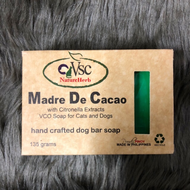 Madre de Cacao with Citronella Extracts VCO Soap for Dogs and Cats