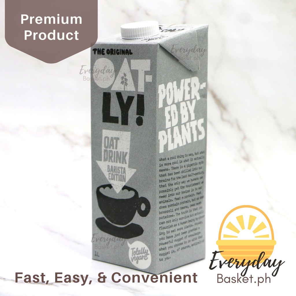 Oatly Milk Oat Drink Barista Edition 1 Liter (Also available Original