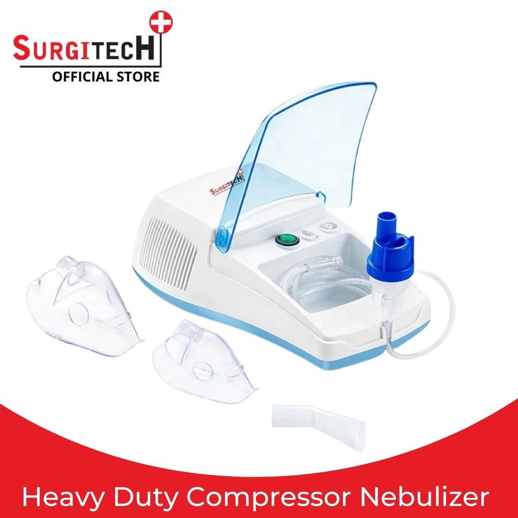 Surgitech Heavy Duty Compressor Nebulizer Shopee Philippines