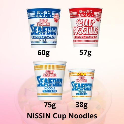 NISSIN CUP NOODLES (38/57/60/75 grams) Shopee Philippines