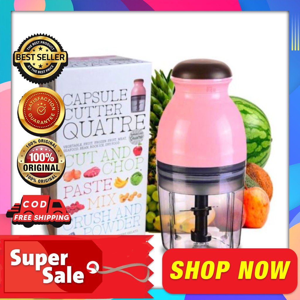 Original Multipurpose Electric Meat Grinder Blender Quatre Unique