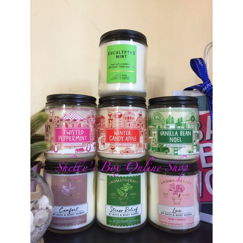Bath and Body Works Single Wick Scented Candle Shopee Philippines