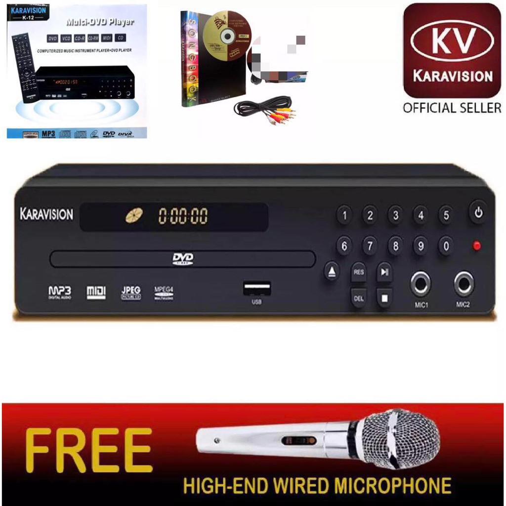 Karavision Karaoke Player K12 plus w/HDMI Shopee Philippines