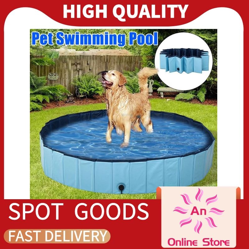 Pet Dog Pool Foldable Pool Water Play Bathing Tub Pet PVC Swimming Pool