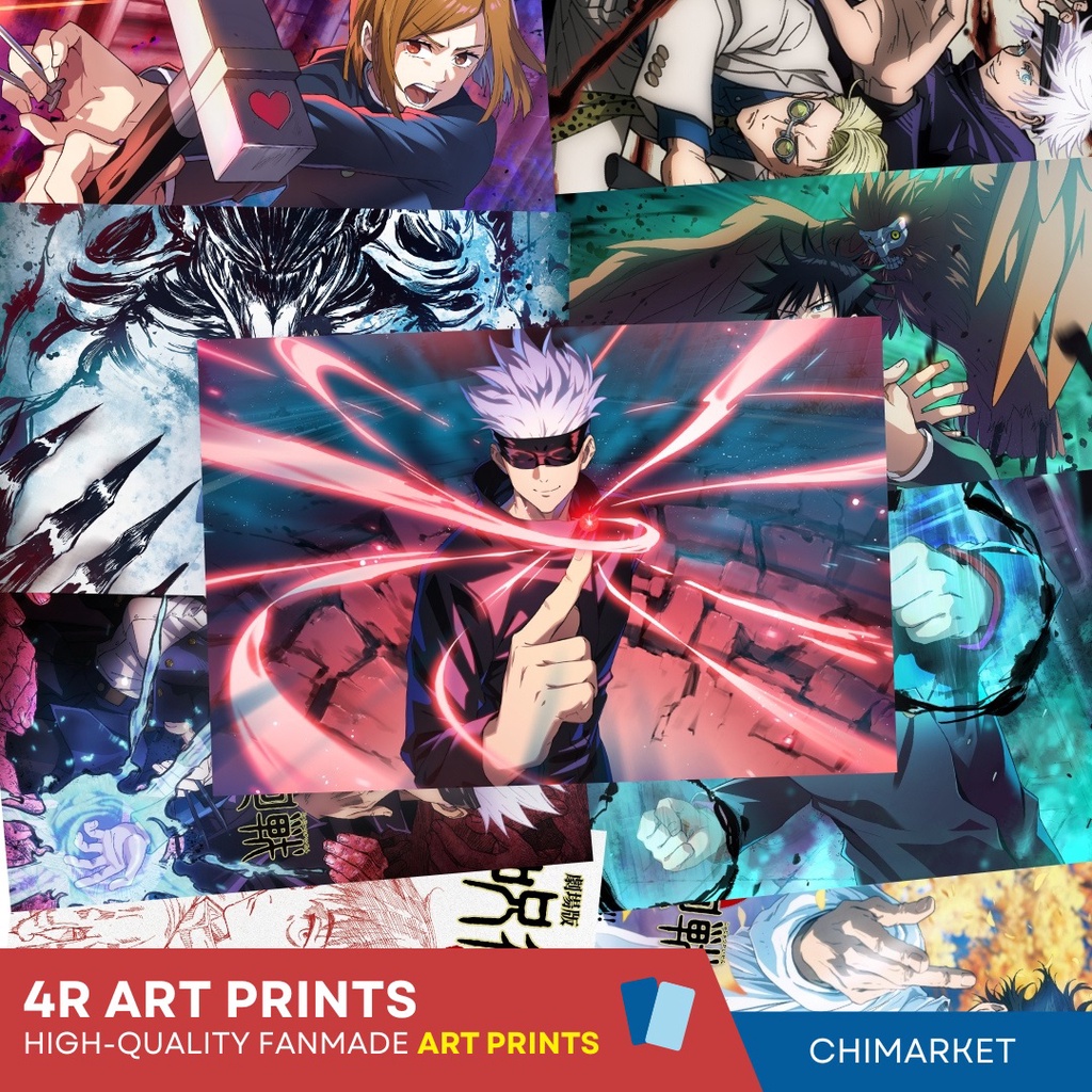 anime art prints jujutsu kaisen art prints Shopee Philippines