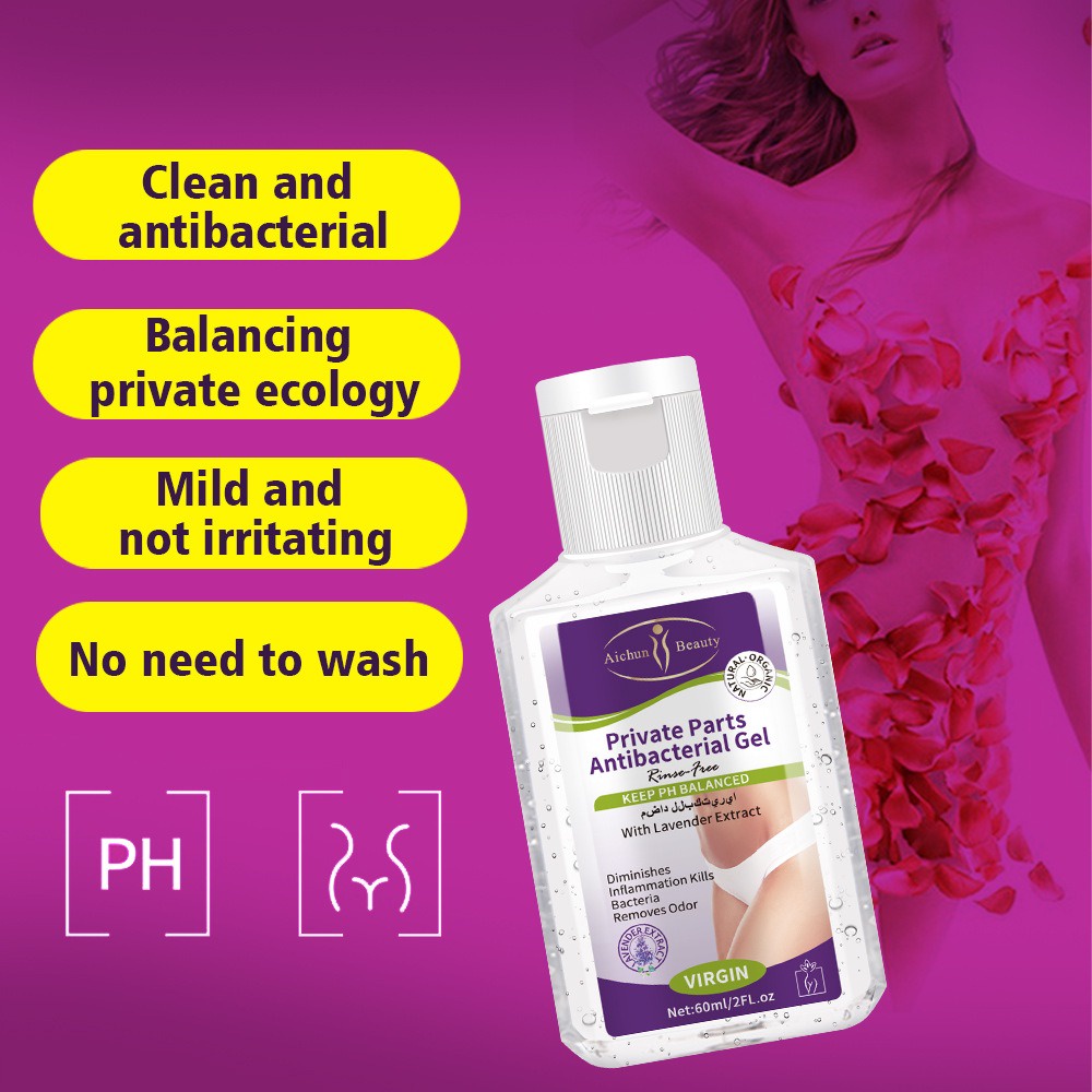 Feminine Care private parts Antibacterial gel Female Gynecological wash