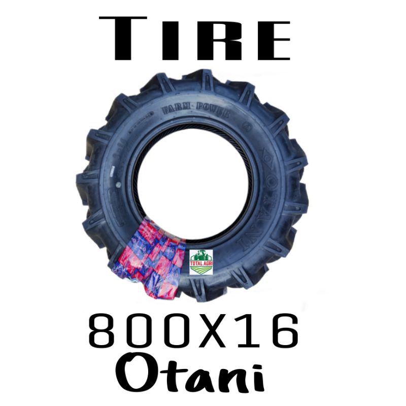 L3608 L4018 Kubota Tractor Tire 800x16 8x16 Otani Brand (Front