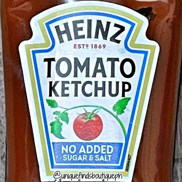 Heinz Tomato Ketchup No Added Sugar Salt sugar free catsup