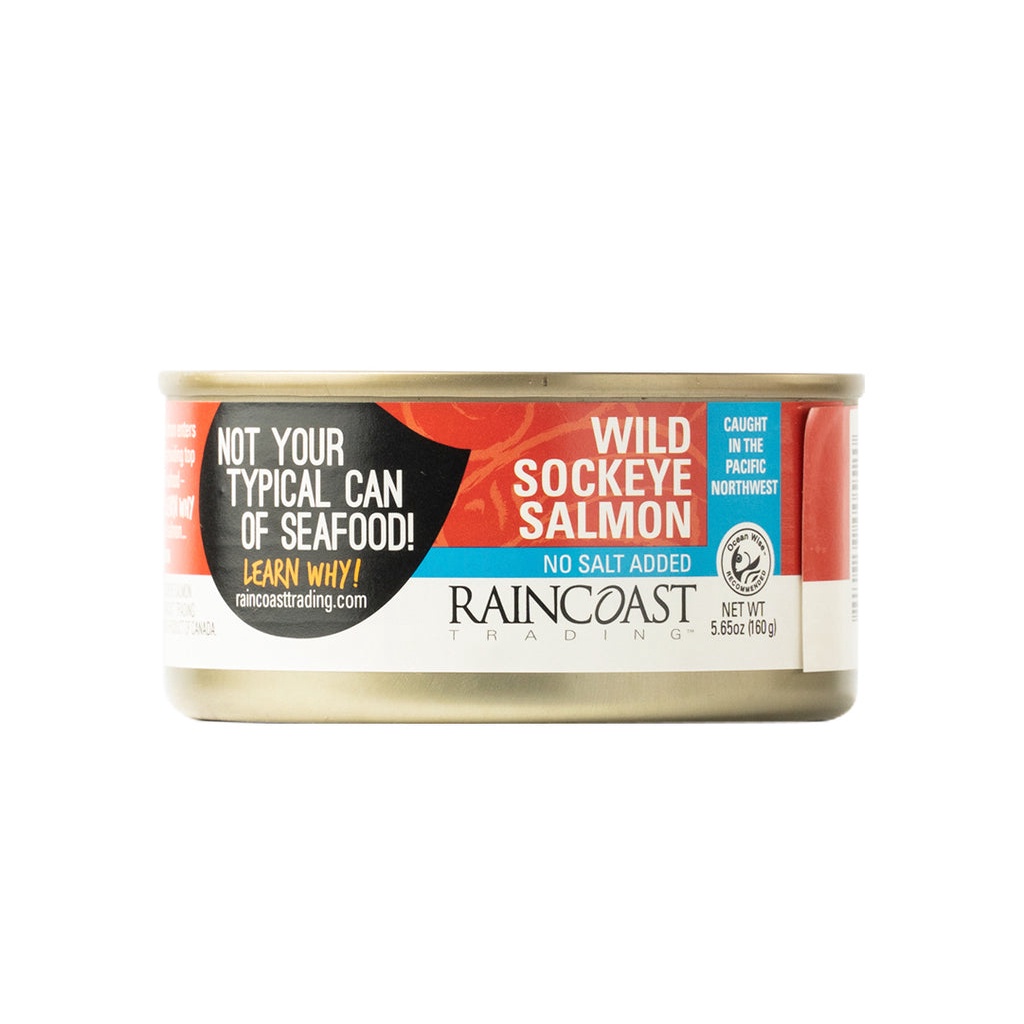 Raincoast Trading Wild Sockeye Salmon No Salt Added 160g Shopee