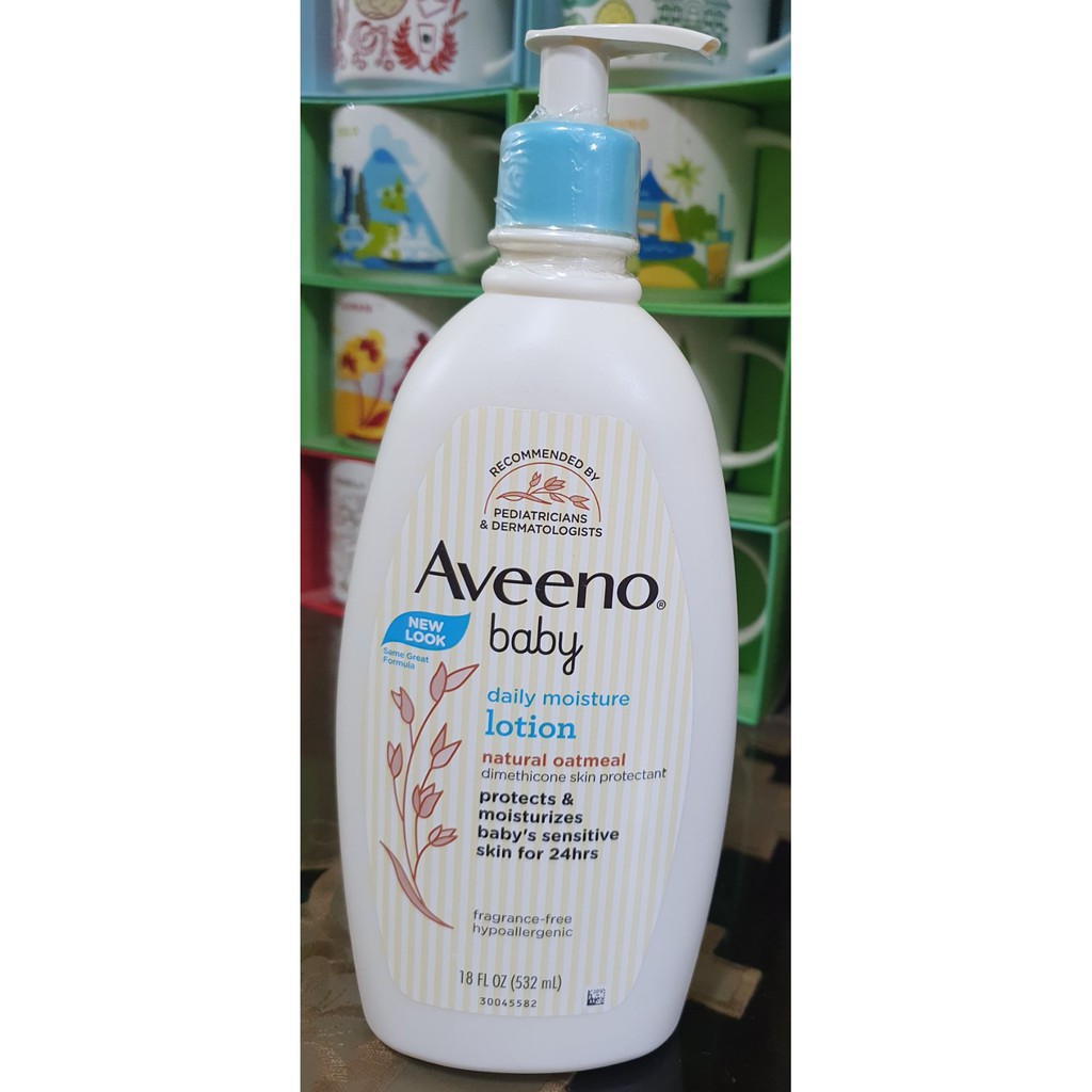 Aveeno Baby Daily Moisture Lotion, 18oz, NEW PACKAGING Shopee Philippines