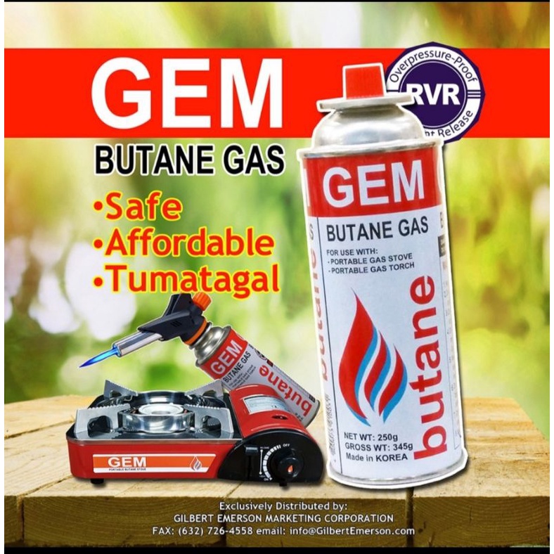 Gem Butane Gas 250g Made in Korea Shopee Philippines