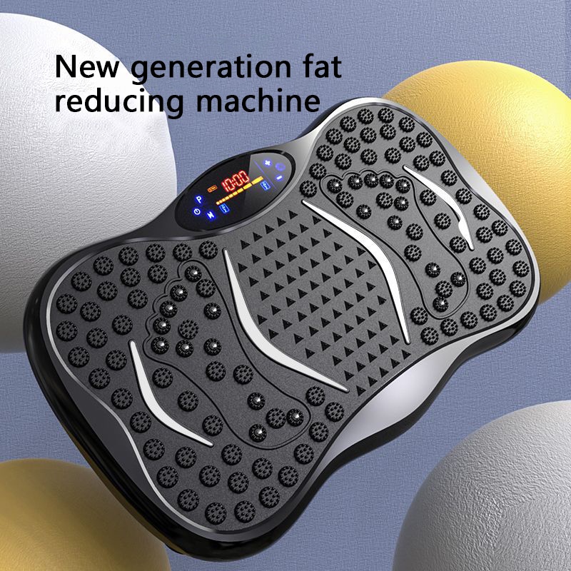 Exercise vibration plate body slimming machine for rejection of fat