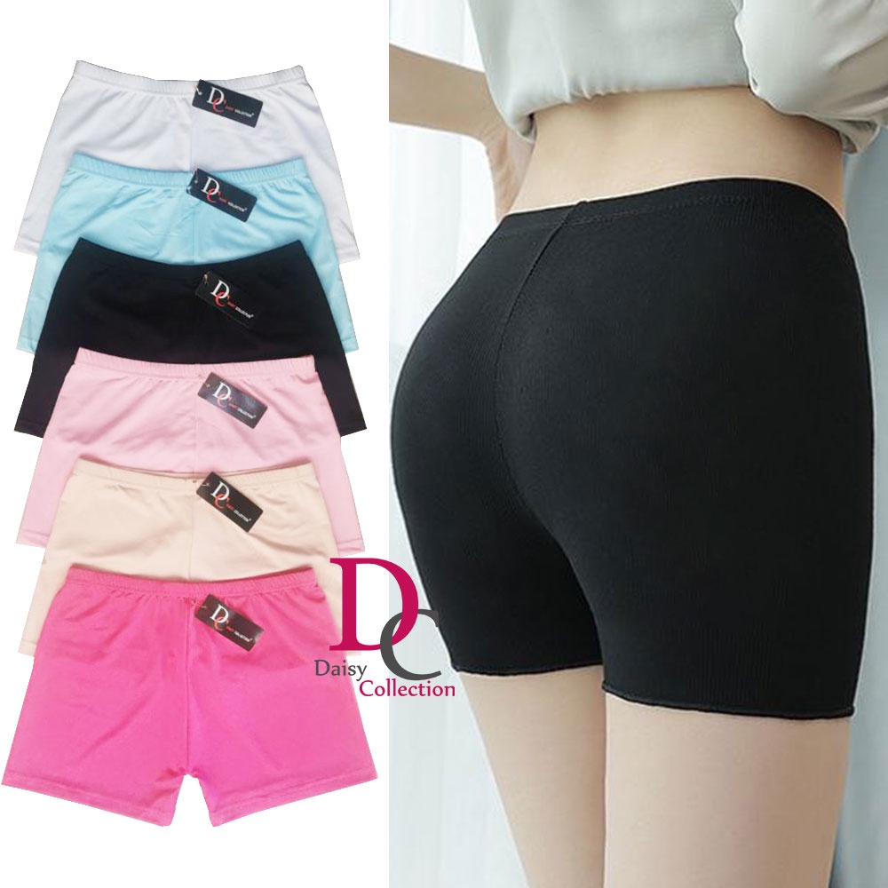 Daisycollection Comfy Boy leg Shorts Plain Cycling with size Shopee