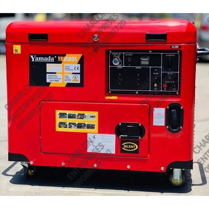 YH8500S YAMADA DIESEL GENERATOR SET SILENT TYPE Shopee Philippines