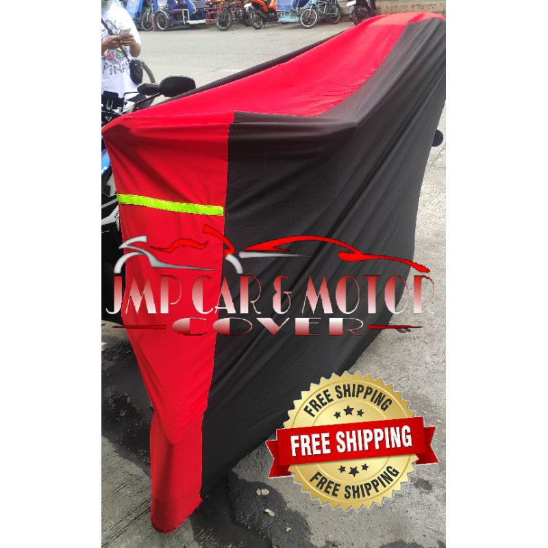 aluminized motor cover Motor Cover with Top Box Mio, Beat, Click