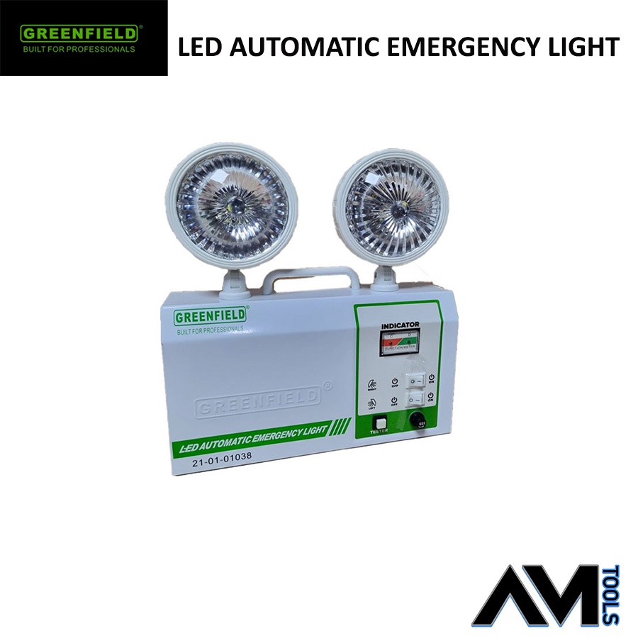 Greenfield LED Automatic Emergency Light Rechargeable Emergency Light