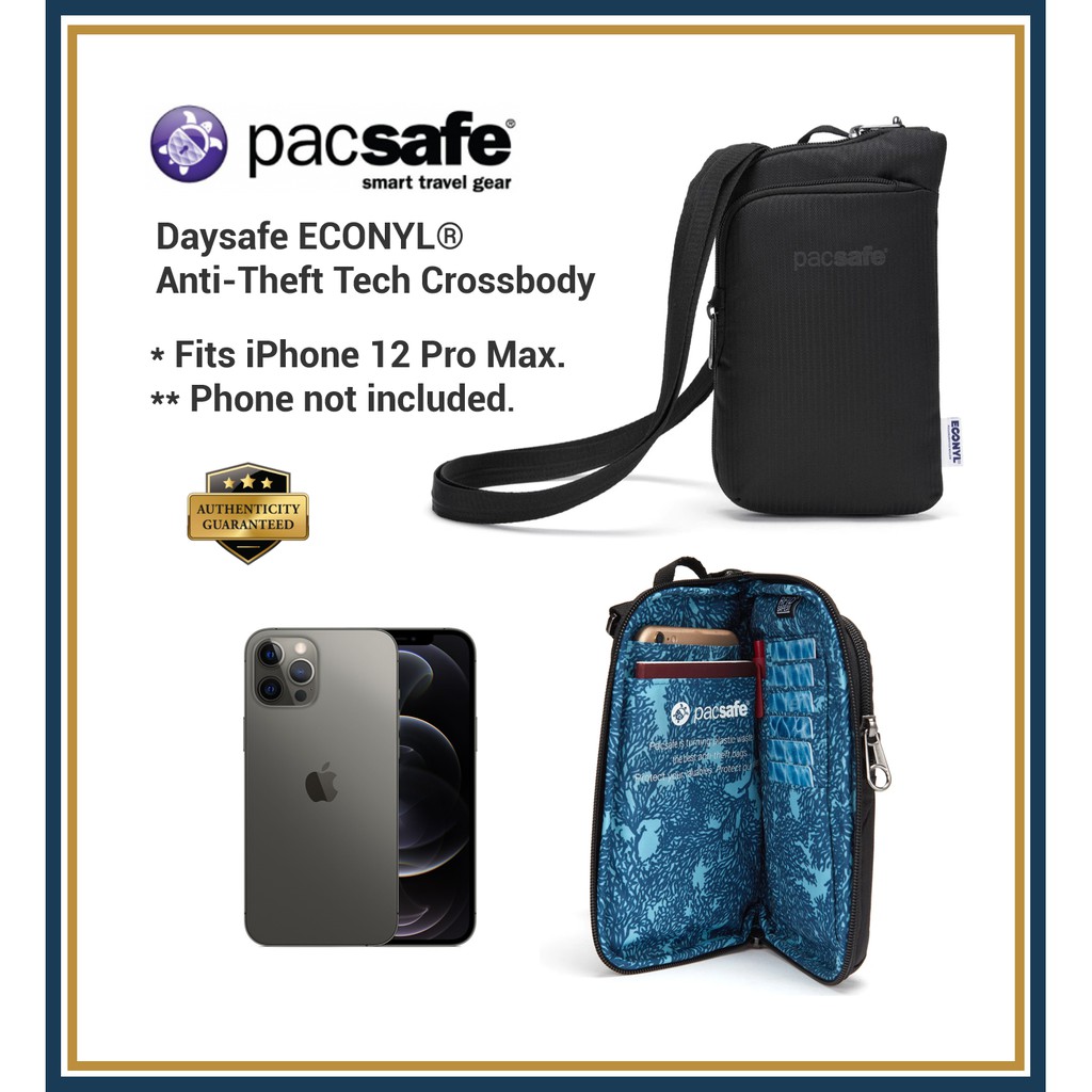 Pacsafe Daysafe AntiTheft Tech Crossbody Bag (ECONYL Special Edition