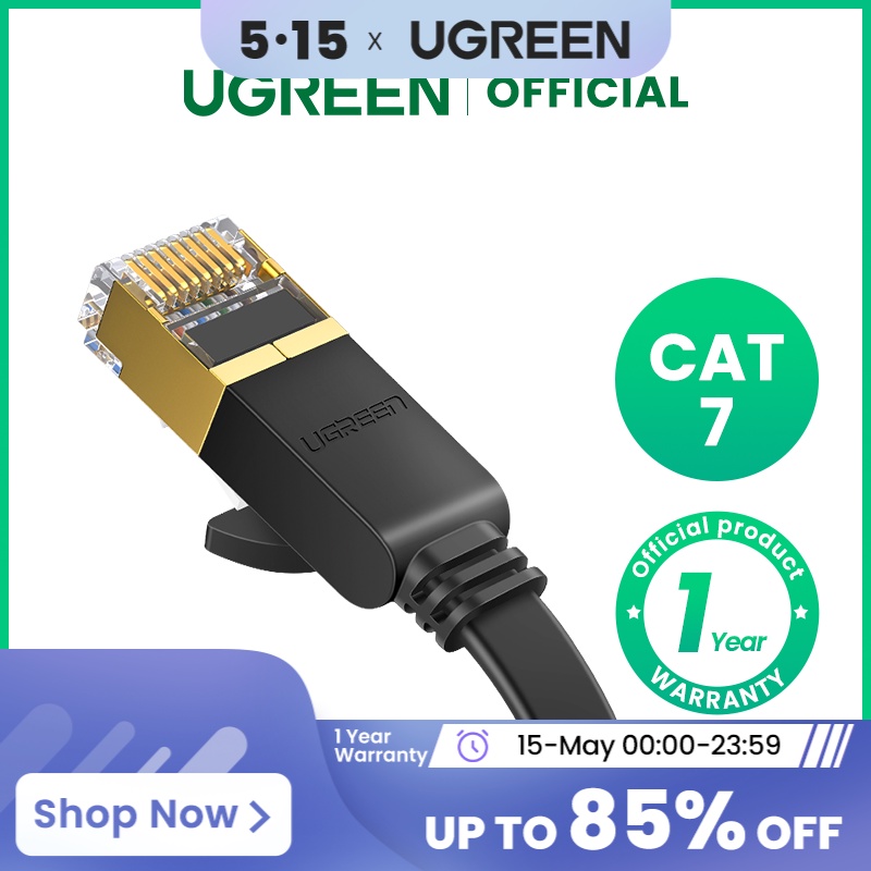 UGREEN Flat Cat7 Cable RJ 45 Network Cable UTP Lan Cable Cat 7