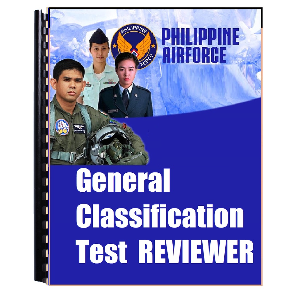 Download Philippine Air Force AFPSAT and General Classification Test