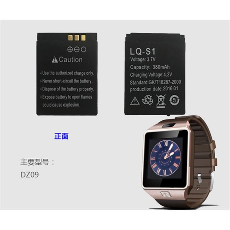 Dz09 a1 smart watch battery can use for v8 DZ 09 GT08 DZ09 battery