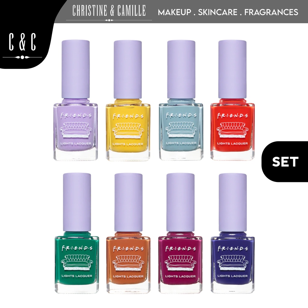 Lights Lacquer x FRIENDS Nail Polish Collection It's A Hard Eight 8