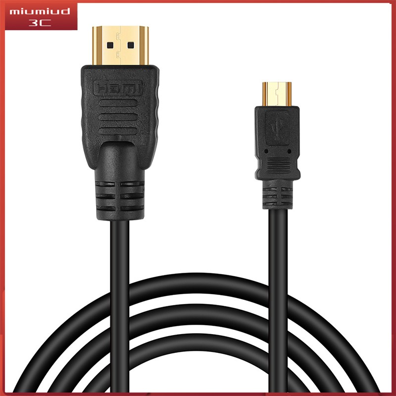 5Pin Micro USB To HDMI Cable 1.5M 1080P HDMI Cable Adapter for HD TV LCD Laptop PS3 Projector