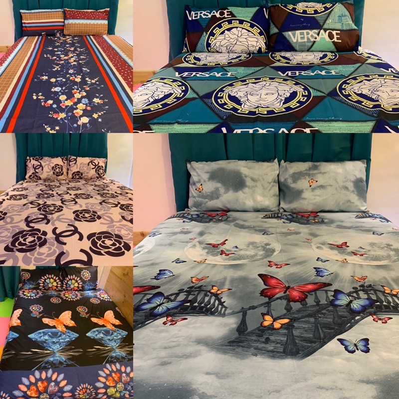 100 Canadian Cotton Bed Sheet Shopee Philippines