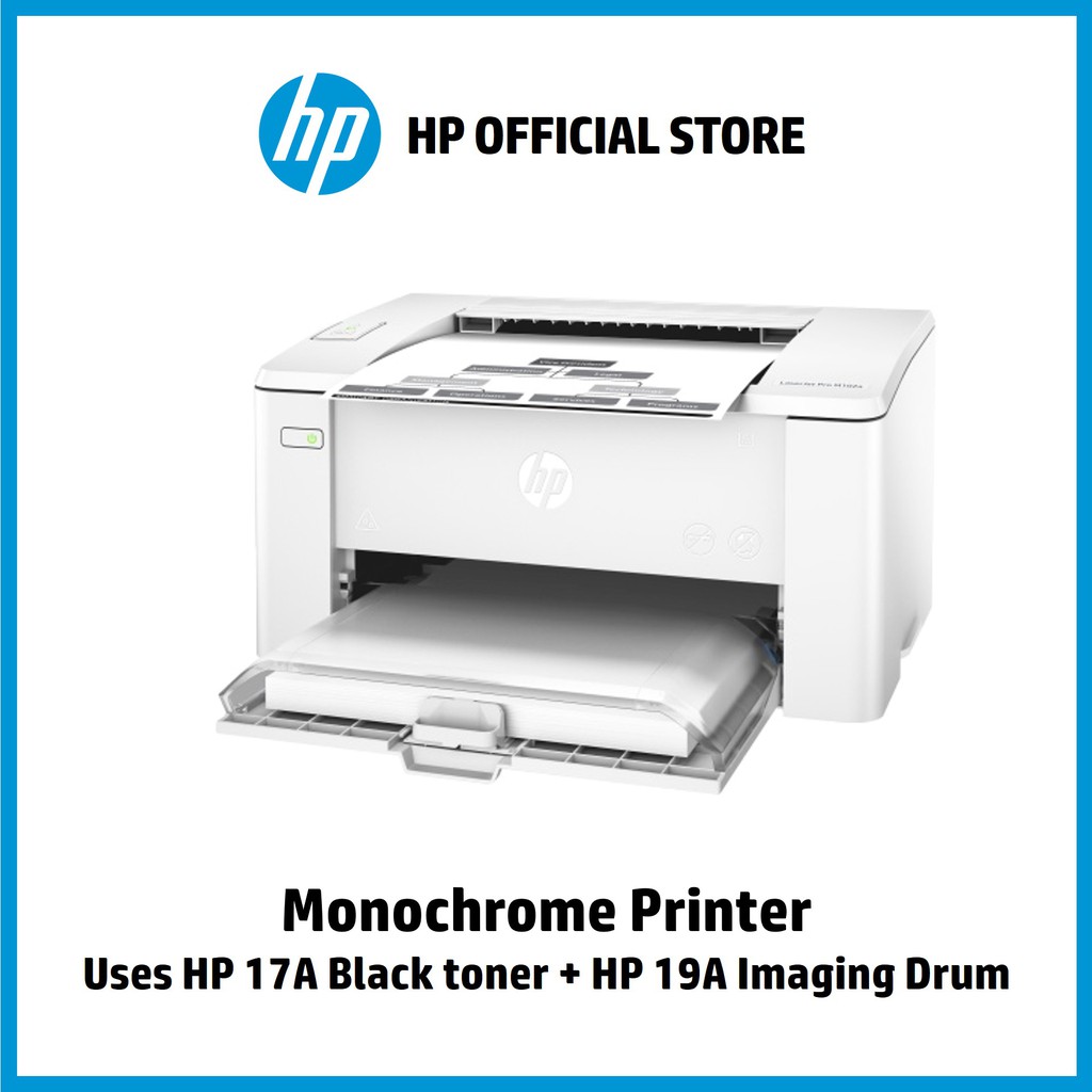 HP LaserJet Pro M102a Mono Printer Shopee Philippines