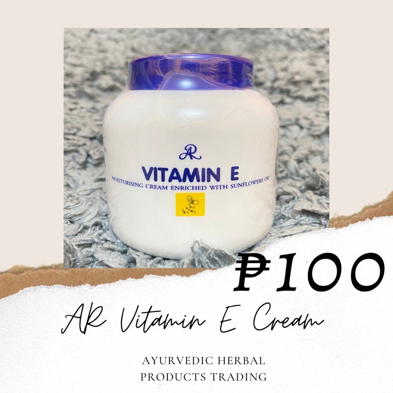 AR VITAMIN E CREAM THAILAND (ORIGINAL) Shopee Philippines