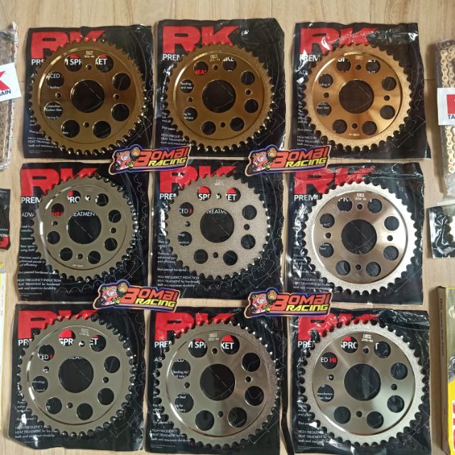 Rk racing sprocket raider fi 150 and reborn 150 Shopee Philippines
