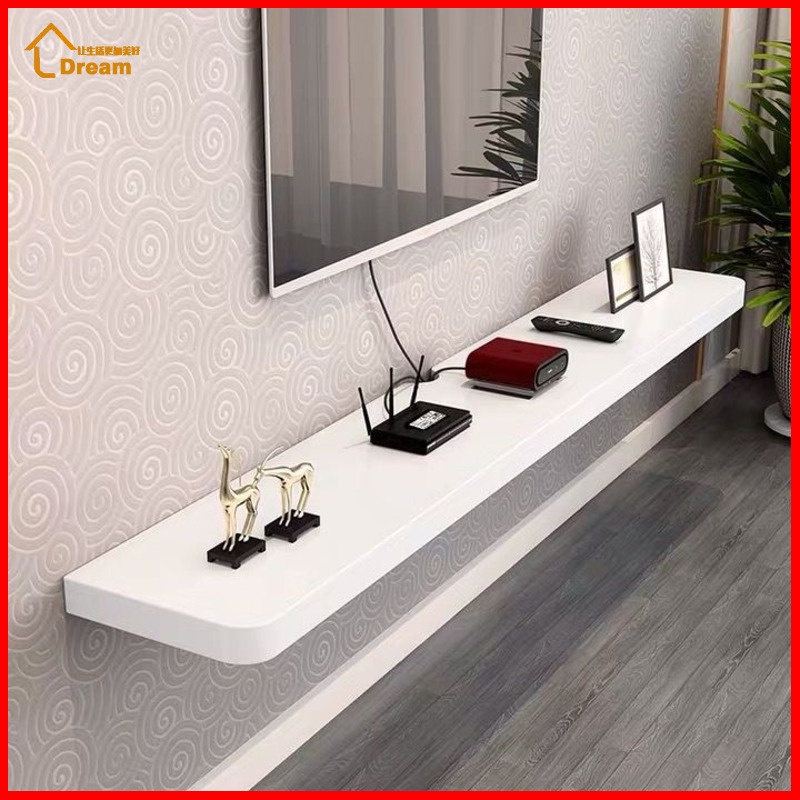 Tv Console Tv Wall Mount Tv Wooden Solid Wood TV Wall Shelf Living Room