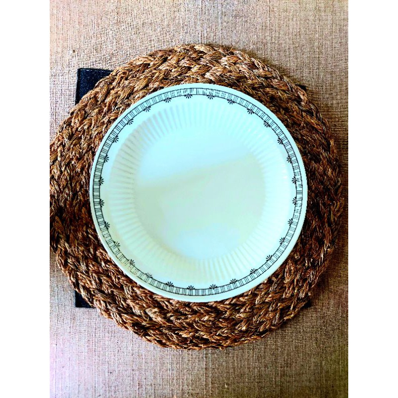 native placemat 38cm wide.. native round placemat coaster Shopee