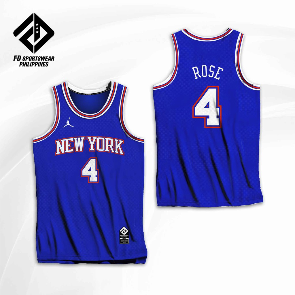 NEW YORK KNICKS DERRICK ROSE FULL SUBLIMATED JERSEY Shopee Philippines