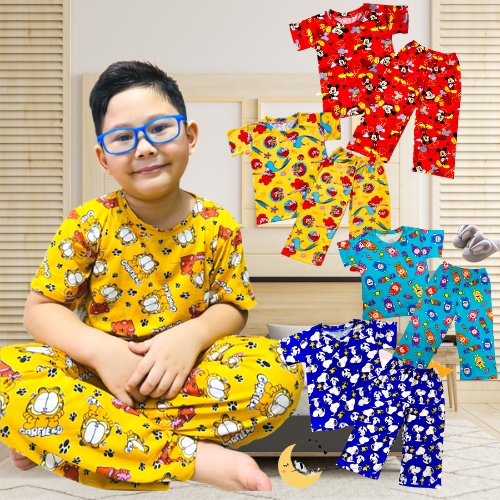NEW KIDS TSHIRT PAJAMA TERNO OR PAJAMA ONLY BABY BOY AND GIRL DIRECT TAHIAN WS Shopee Philippines