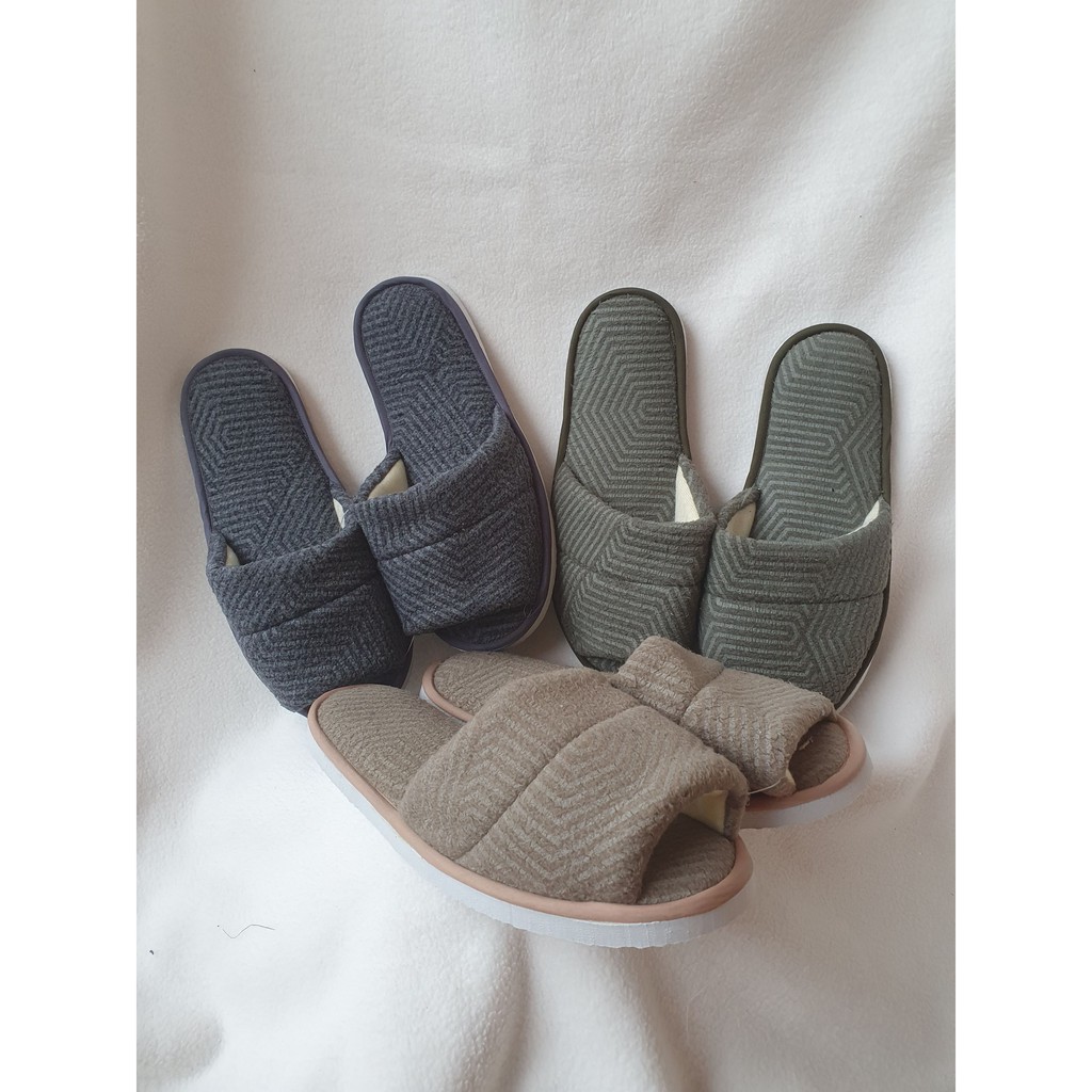 Mens Bedroom Slipper (Hexagon) Shopee Philippines