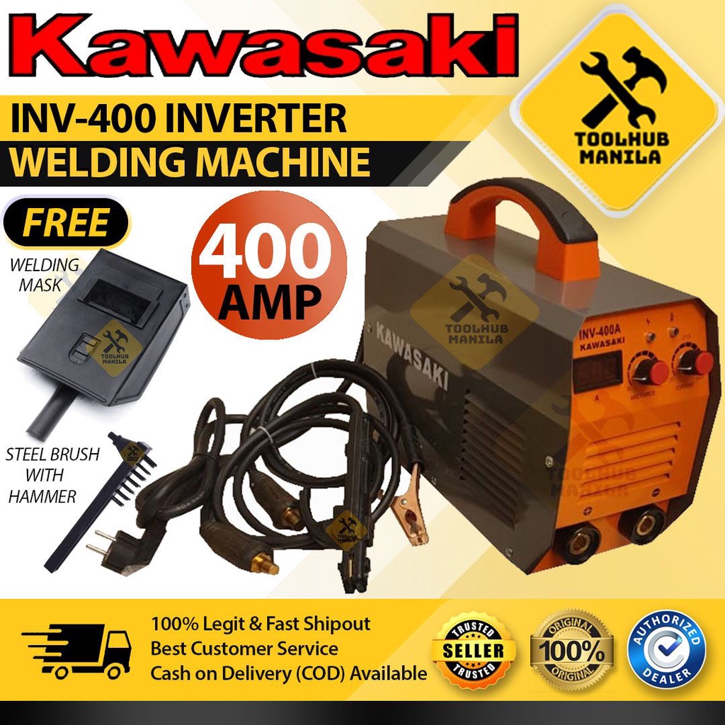 (MID YEAR SALE) Kawasaki 400A Inverter Welding Machine 400AMP INV400